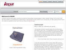 Tablet Screenshot of igear.coop